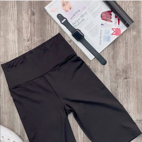 Active Wear Strech Biker Shorts Legging - Picture 11 of 13